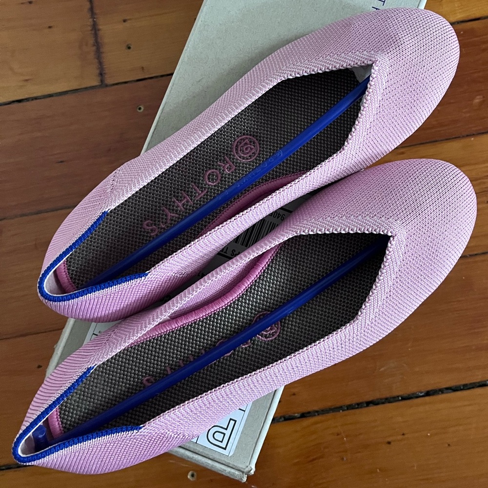 Rothy’s ballet flats - pink, 8.5